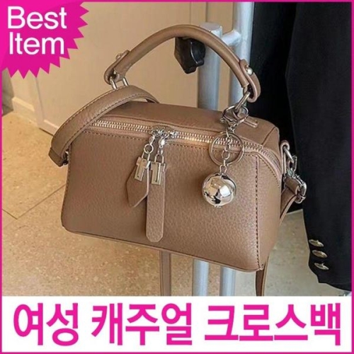 미콘 24204 여성용 방울 디자인 크로스 숄더백 토트숄더백 WFM5WXE