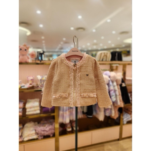 프렌치캣 PK 프릴 트위드 자켓 (Q61DCK090)