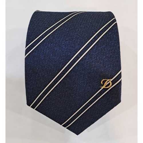 ST듀퐁 상품 스트라이프 와펜포인트 타이 TE6SM61KA027TNY