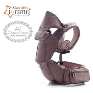 아이랑  골드립 힙시트 캐리어 코코아