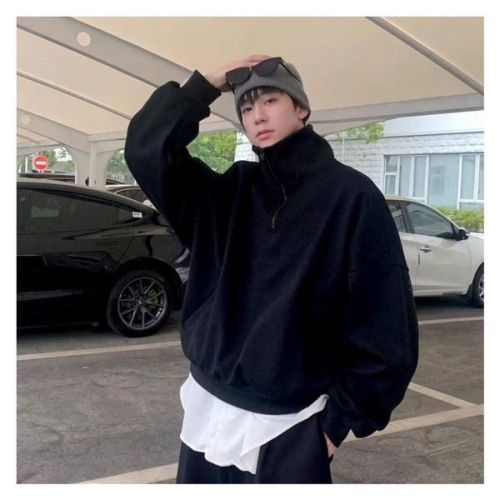 남성 하프 집업 긴팔티셔츠 WFK5S3Z