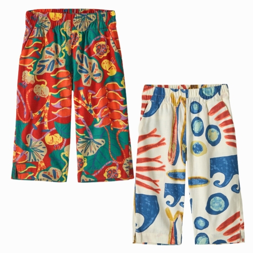 파타고니아키즈 60790R5 베이비 타이달 스레즈 크롭 팬츠 PG