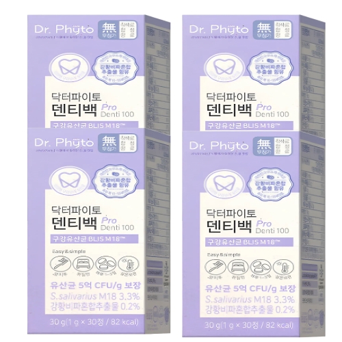 닥터파이토 덴티백 구강유산균 PRO 30정