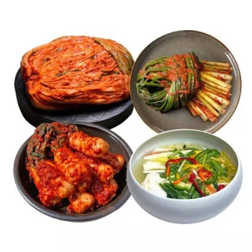 도미솔식품  왕비포기김치 7kg + 해풍맞은노랭이백김치 2kg + 왕자총각김치 2kg + 제주쪽파보리김치 1kg