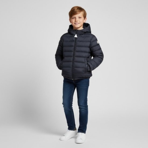 몽클레르 키즈 딜라르 패치로고 후드 패딩 남아 자켓 1A00002 597YF 778 DILAR12A