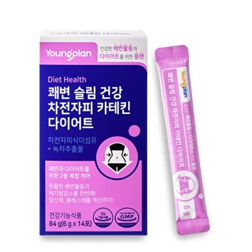 영진약품 영플랜 쾌변 슬림 건강 차전자피 카테킨 다이어트 14포