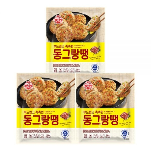 오뚜기  부드럽고 촉촉한 동그랑땡 300g