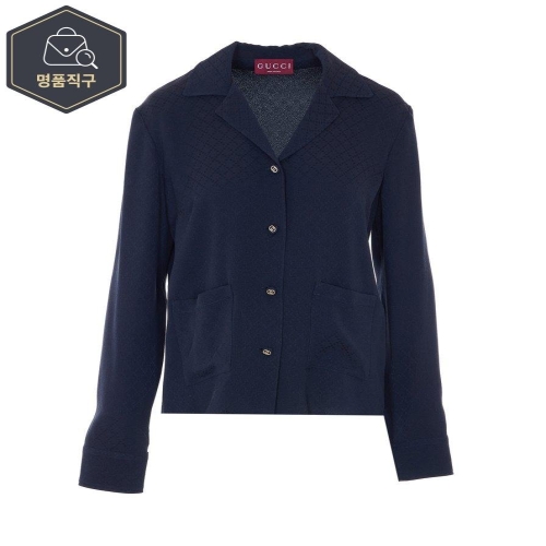 구찌 자카드 실크 셔츠 B0011950898