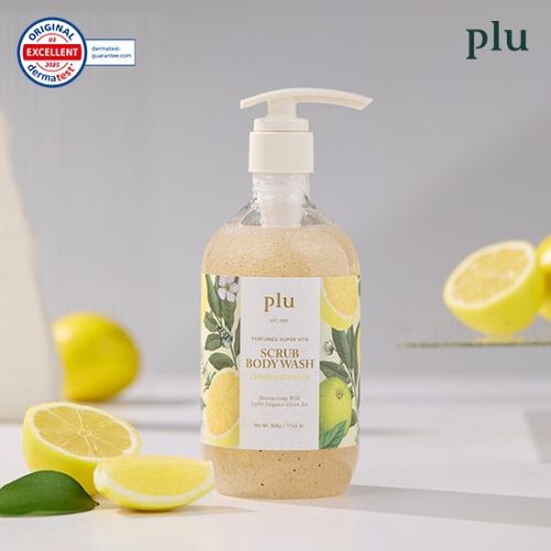 플루 슈퍼 비타 스파 스크럽 바디워시 레몬그린티 500g