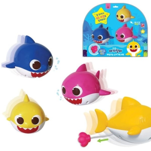 핑크퐁 아기상어 헤엄치는 상어가족세트 32160514