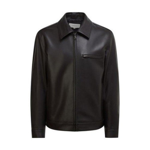 헤지스 남성 다크브라운 100% 양가죽 점퍼 HZJU6A102B