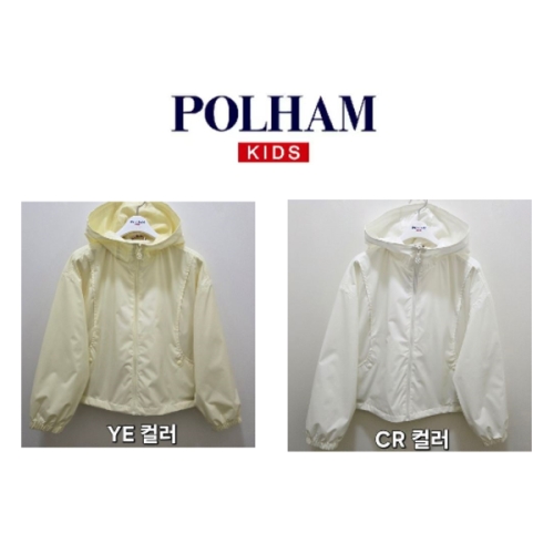 폴햄키즈 크롭 루즈 핏 안감형 후드 자켓 (PKG2JJ2010)