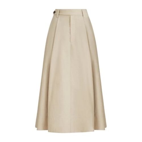 브루넬로쿠치넬리 미디 스커트 M0F79G3951 C9195 SANDSHELL