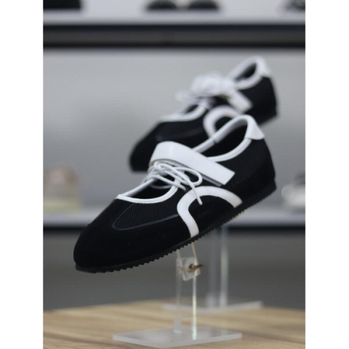 바이로쏘 세이브존06 레이스업 단화 플랫굽 1cm 스니커즈 BY 26S129J88CJ