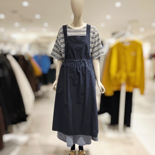 스튜디오톰보이 여성 백리본 레이어드 원피스 9176241981