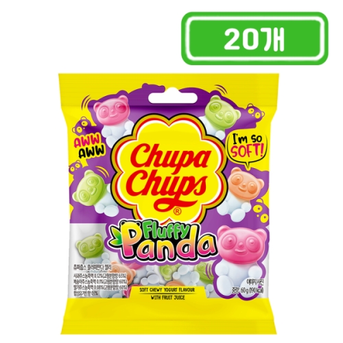 츄파춥스  플러피판다 60g