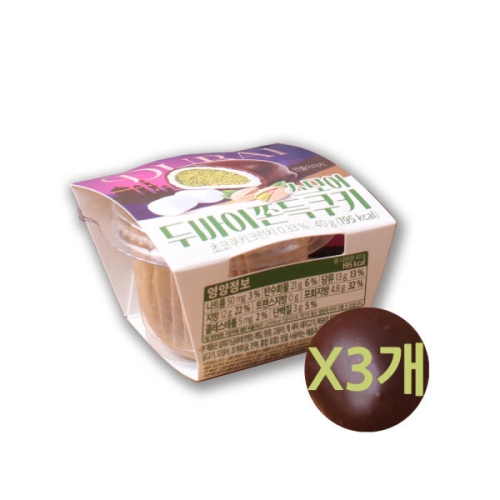 맑은농산  모어바이 스모어 두바이 쫀득 쿠키 40g