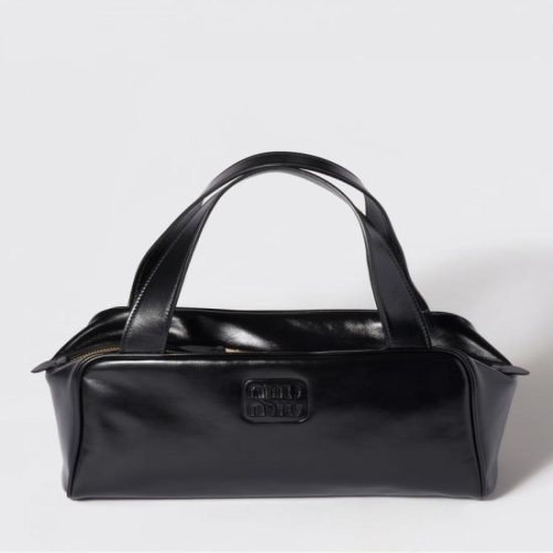 미우미우 숄더백 5BB1822IEOF0002 BLACK DOM