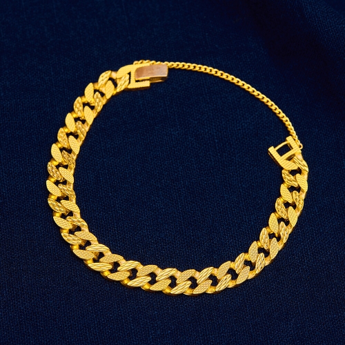 베티블루  컷팅 패턴 체인 팔찌 BBJ143 18.75g