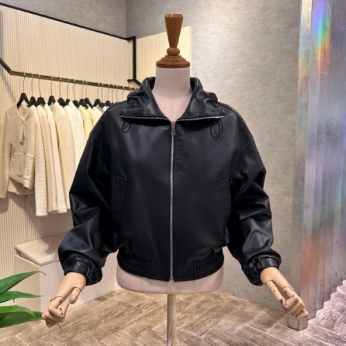 Ab.f.z AOA5FFL81_밴딩 집업 양가죽 점퍼