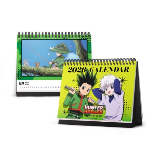 아르누보  2026 헌터x헌터 탁상 달력