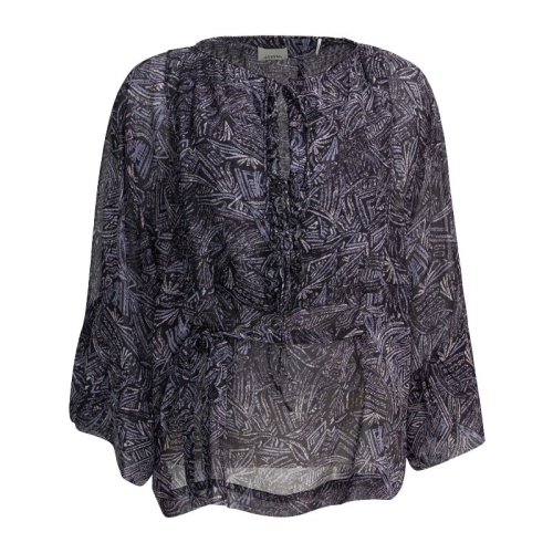 이자벨마랑 TEKIA 그래픽 드로스트링 블라우스 26EHT0864FA D2J