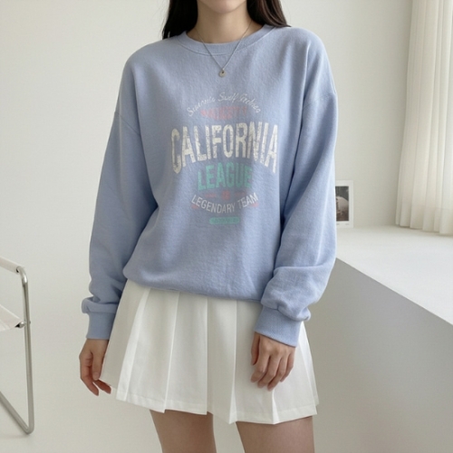 리그 레터링 라운드 맨투맨_O2602TS024A