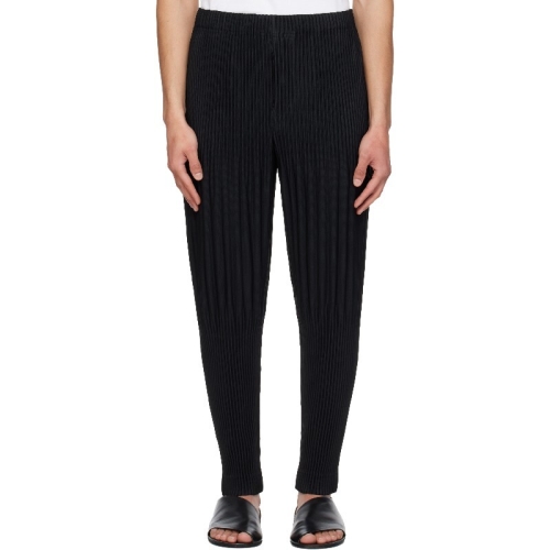 이세이미야케 Homme Plisse Issey Miyake 남성 블랙 먼슬리 컬러 페브러리 슬랙스 261729M191053