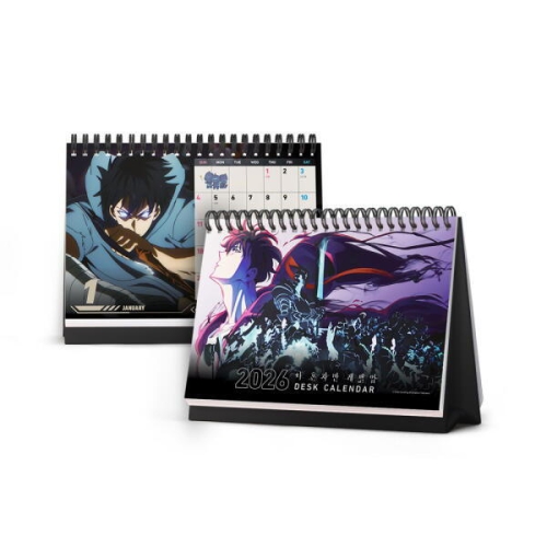 아르누보  2026 나 혼자만 레벨업 탁상 달력