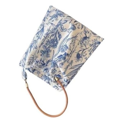 키밍 627AOQ60 플라워 에코백 크로스백 천가방 빈티지 가벼운