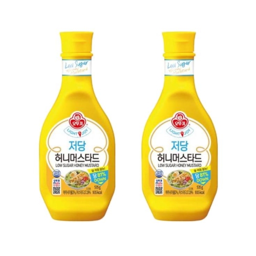 오뚜기 LIGHT&JOY 저당 허니머스타드 535g