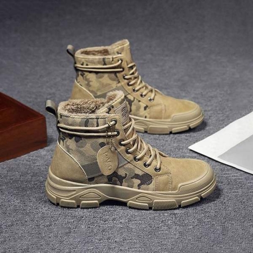 남성 TBX422C5 3컬러 털안감 밀리터리 방한 겨울 워커