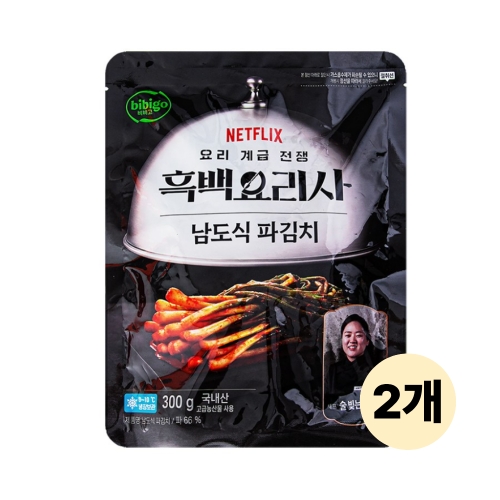 비비고 흑백요리사 남도식 파김치 300g