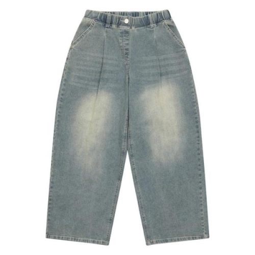 소이 주니어 HC17 윈턱 백 폴딩 빅 와이드 빈티지 진 청바지 26s0255 S46340880