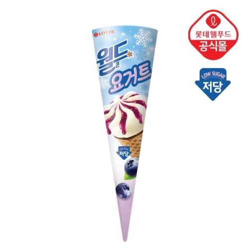 롯데제과  월드콘 요거트 저당 160ml