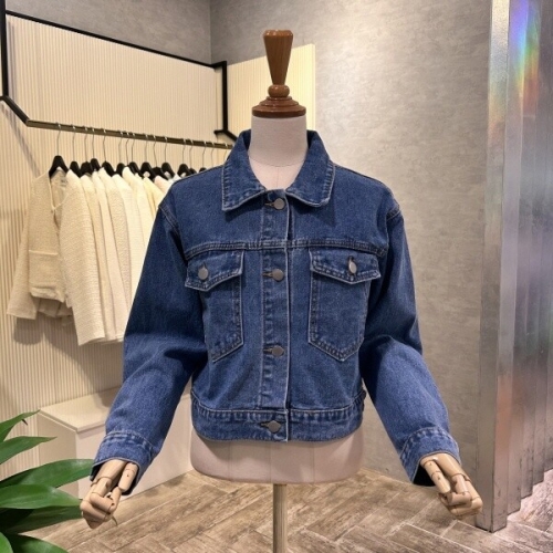 Ab.f.z AOA5HJ34G_크롭 포켓 데님 자켓