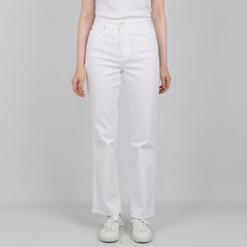 게스 여성 청바지 스트레이트 화이트 YP2D4050
