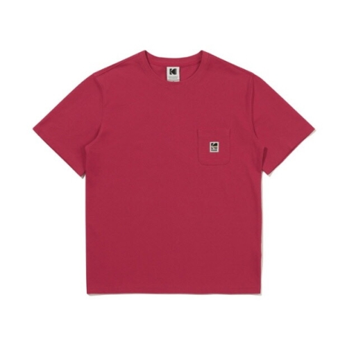 코닥 반팔티 UQS K6223LRS15RED 레인보우 소로나 포켓 반팔 티셔츠