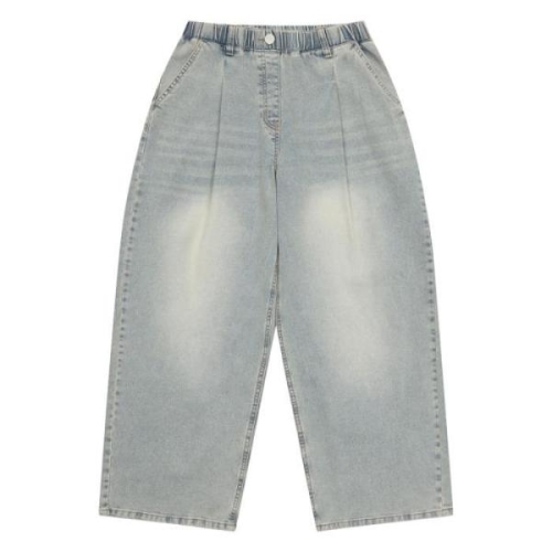 소이 주니어 HC17 윈턱 백폴딩 빅와이드 블루진 청바지 26s0256 S46340888