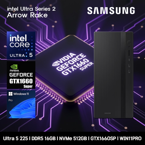 삼성전자 데스크탑 Tower DM500THZ-Z5ADD GTX1660SP Win11Pro