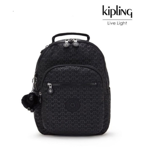 키플링 14리터 스몰백팩 서울 S 시그니처 엠보 KPABA33 SIEB A33-SIEBJSS