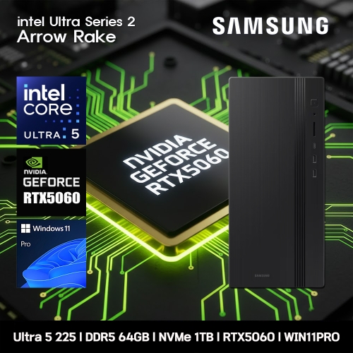 삼성전자 데스크탑 Tower DM500THZ-Z5ADT RTX5060 Win11Pro