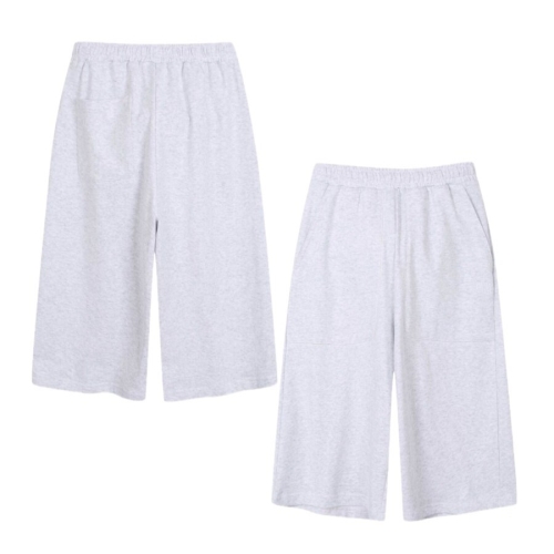 NBA 오버핏 7부 버뮤다 스웨트 팬츠 아이스 N262TP022P_s