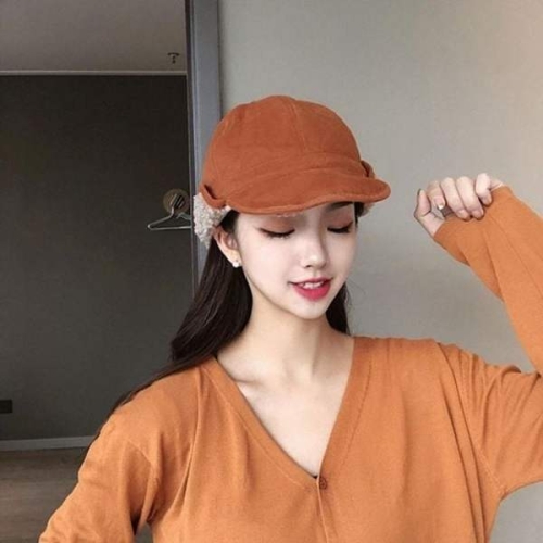 위드유 333FPD54 방한 귀달이자 스타일 여성 뽀글이 방한 겨