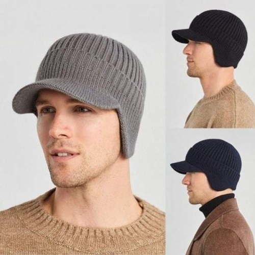 남성 402ZTI17 방한 방한 스타일 도톰 기 챙 귀달이 자 마