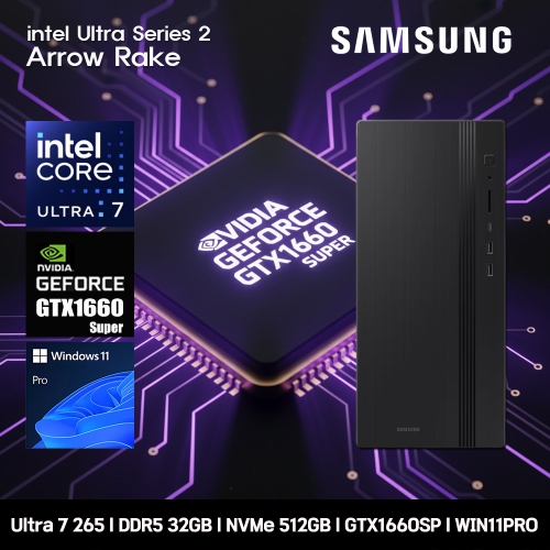 삼성전자 데스크탑 Tower DM500THZ-Z7ADD GTX1660SP Win11Pro