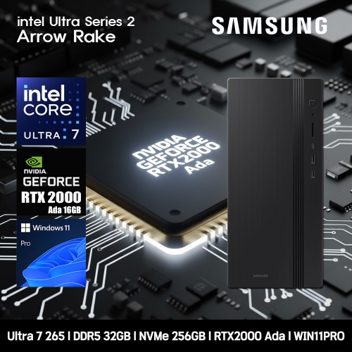 삼성전자 데스크탑 Tower DM500THZ-Z7ADB RTX2000 Ada Win11Pro