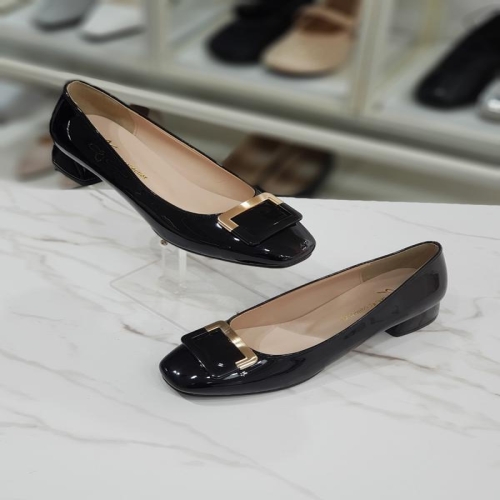 한슈 세이브존07 에나멜 장식 펌프스힐3cm HS233300jr