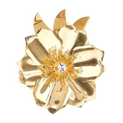 미우미우  플라워 라인스톤 브로치 5IS130 2IEU F0NXA