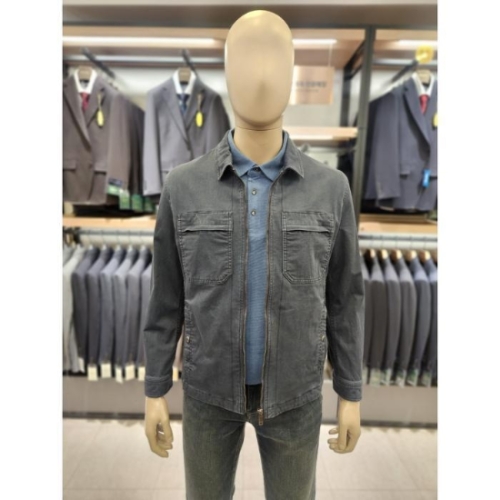 브렌우드 세이브존03 페리자켓 피그먼트 워싱 트러커 BR-AQUAX26-361